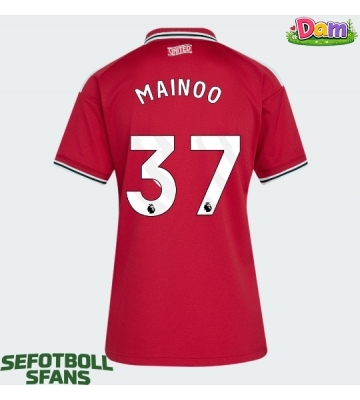 Manchester United Kobbie Mainoo #37 Hemmatröja Kvinnor 2026-27 Kortärmad